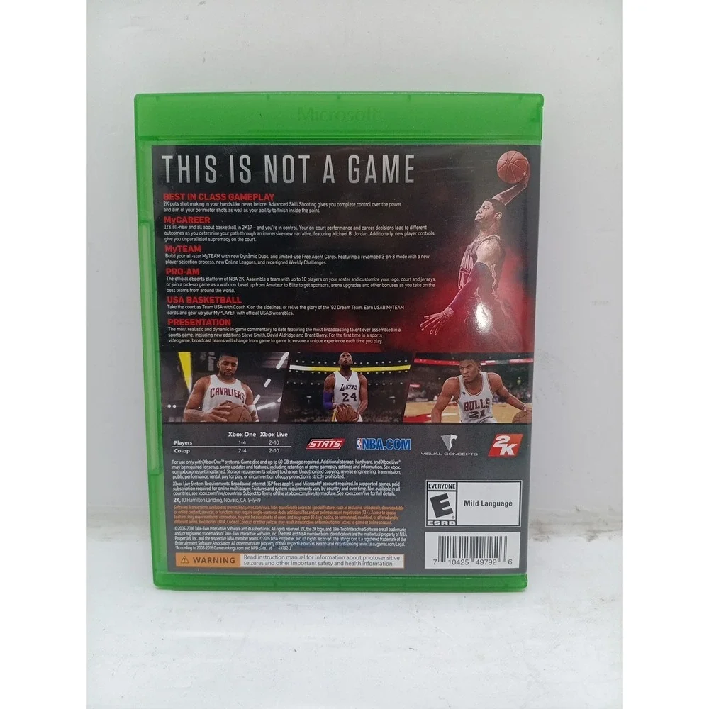 NBA 2K17 Early Tip-Off Weekend (Microsoft Xbox One, 2016)